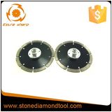 Wet and Dry Big Segment Diamond Saw Blade with Flange