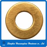 Hardware Fasteners Round Flat Brass Washer