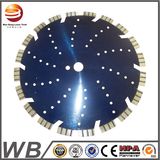 Sliver Welded Turbo Segmented Diamond Saw Blade for Cutting Ceramic