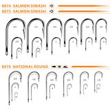 Big Discount Stainless Steel Salmon Siwash Fishing Hook