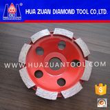 High Quality Single Row Diamond Cup Wheel for Stone Polishing