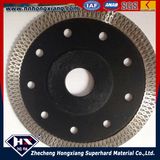 Sharpness Cyclone Mesh Turbo Diamond Saw Blade for Ceramic Marble