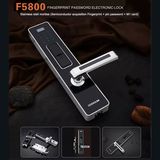 High Security Fingerprint Keypad Smart Password Door Lock