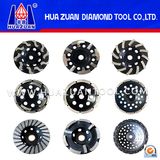 Huazuan Cup Shape Diamond Disc Grinding for Concrete