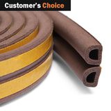 Self-Adhesive Foam Seal Strip Wooden Door Seal Strip