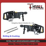 32.6cc 2 stroke petrol jack hammer demolition rotary hammer