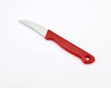 Cutlery Curved Blade Paring Fruit Tofu Knife with Plastic Handle