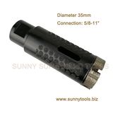 5/8-11 35mm Diamond Core Bits/ Core Drill Bit for Drilling Granite