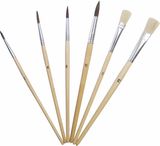 Nylon Hair Brush Set Art Paint Brush