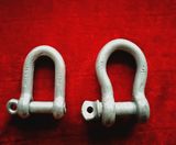 Galvanized Rigging Hardware Fitting JIS Type Shackle Round Screw Pin Shackle