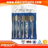 6PCS Flat Wood Drill Bit Set