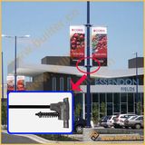 Metal Street Light Pole Advertising Flag Bracket (BS-BS-052)