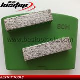 Metal Hard Bond Double Bar Seg Grinding Block Diamond Grinder for HTC