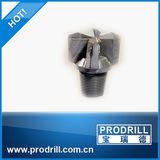 Dia 75mm Tungsten Carbide Drag Drill Bit for Clay