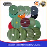 75-180mm Dry Diamond Polishing Pads for Polish Marble and Granite