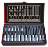 18PCS Professional Socket Bits Set (FY1418A)