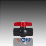 DIN Standard BSPT PVC Ball Valve with Thread