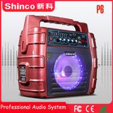 Shinco 6.5 Inch Chargeable Bluetooth Portable Professional Karaoke Speaker