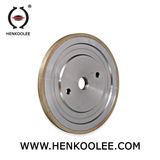 80 Grit Arc Glass Pencil Edging Diamond Flat Grinding Wheel