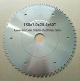 180X1.0X2.4X60t Tct Circular Carbide Saw Blade for Wood Cutting