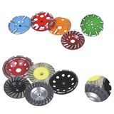 Stone Grinding Aluminum Matrix Continuous Diamond Cup Wheel