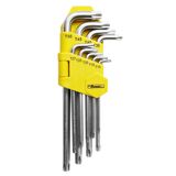 9PCS Cr-V Steel Wrench Torx Key Star Key Set