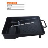 E-77 Hardware Decorate Paint Hand Tools Black Color Recycled Plastic Paint Tray