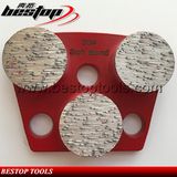 Abrasive Block 30# Soft Round Segments Trapezoid Diamond Grinding Wing