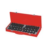 Hymair 38-PC Air Impact Socket Set (CRV) (ASK-005)