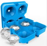 Kitchenware FDA / Certification Silicone Cake Mold Diamond Ice Cube Tray Tray Bear (YB-HR-57)