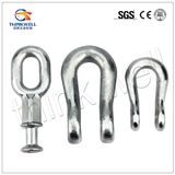 Forged Pole Line Hardware Oval Ball Transmission Line Shackle