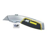 High Quality Blade Retractable Blade Safety Knife with Zinc Handle