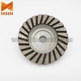 100mm M14 Aluminum Diamond Turbo Cup Wheel for Stone