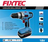 Fixtec Mini 10mm 18V Ni-CD Cordless Drill Machine Hand Drill