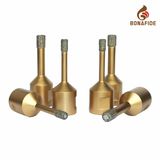 Drilling Machine Tools Vacuum Brazed Diamond Core Drill Bits M14 Thread Shan