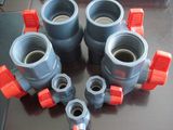 Manufacturer PVC Plastic Male Thread Ball Valve