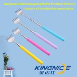 with Plastic Handle Coloured Stainless Steel Telescopic Back Scratcher