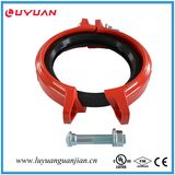 UL Listed, FM Approval Ductile Iron Grooved Rigid Clamps 5'-141.3