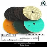 Wet Resin Diamond Polishing Tools 3 Steps Polishing Pads