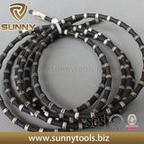 Rubber+Spring Diamond Wire Saw for Concrete/Granite