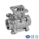 3PC Inside Thread Full Bore Floating Ball Valve