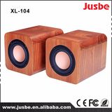 4-Inch Professional Bookshelf Sound Wood Speaker XL-104