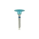 Sr105m Ra Shank Wheel Shaped Silicone Rubber Impregnated with Diamond Heatless Diamond Polisher for Zirconia