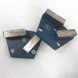 2 Bar Metal Trapezoid Grinding Diamonds Tool for Concrete Floor