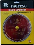 Turbo Diamond Saw Blade for Marble Cutting