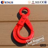 European Type Red Eye Drop Forged Self-Locking Hook