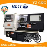 Mobile Type Diamond Cut Alloy Wheel CNC Lathe