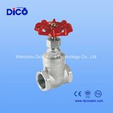 Heavy Type Stainless Steel CF8/CF8m Handle Wheel Gate Valve