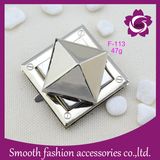 Wholesale Metal Alloy Silver Bag Turn Lock Handbag Accessories Hardware