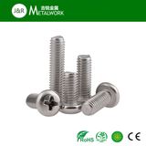 SUS304 Stainless Steel Pan Head Machine Screw with Cross Recess